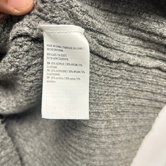 Normcore American Eagle Turtleneck Sweater Size XL - Casual Chic Minimalist‎ - Picture 8 of 9